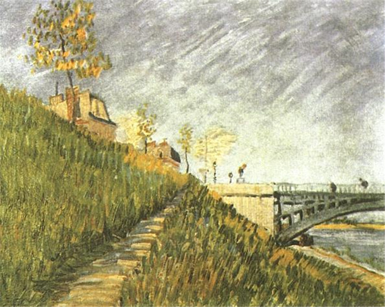 Banks Of The Seine Near Pont De Clichy